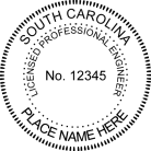 South Carolina Professional Engineer Seal